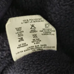 Vtg Patagonia Synchilla Blue Fleece Jacket Womens Size 10 Full Zip 90s USA Retro thumbnail 8