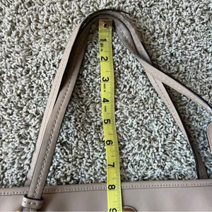 Coach Leather Handbag Purse Tote Bag Outlet Tan Beige thumbnail 15