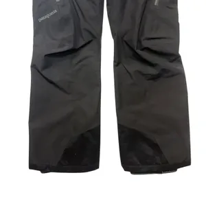 Patagonia Gore-Tex Snow Pants Powder‎ Bowl Black Ski Snowboard Shell RECCO XS thumbnail 5