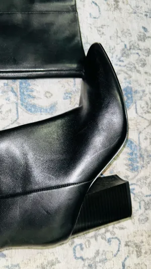Nine West Boots Leather Black thumbnail 5
