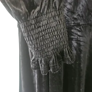 Baltic Born Tina Velvet Short Dress Black XL New‎ with Tag Long Sleeve thumbnail 6