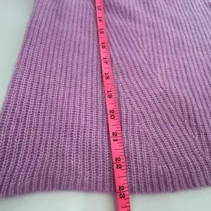 NWT Hugo Boss mock neck sweater‎ sz L light purple pink thumbnail 8
