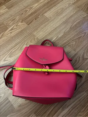Kate Spade Hot Pink Leather Mini Backpack thumbnail 4