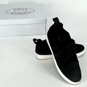 Steve Madden‎ Lancer Pull On Sneaker with Laces Black Size 6.5 thumbnail 2