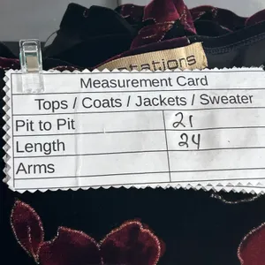 Notations Vintage‎ Velvet Top Black L thumbnail 10