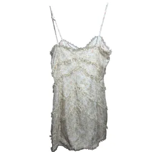 For Love and Lemons Chania Bustier Ruffles Mini Dress Size Large thumbnail 2