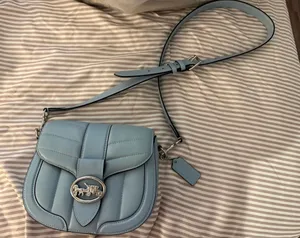Coach Blue Crossbody Bag  thumbnail 1