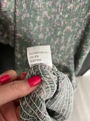 Petal & Pup Sage Green Floral Smocked Midi Dress thumbnail 3