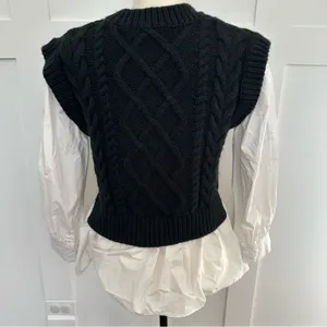English Factory Cable Sweater thumbnail 5