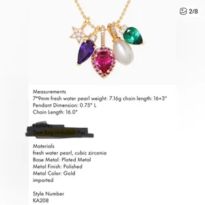 NWT Kate Spade Light Up The Room Holiday Light Necklace thumbnail 2