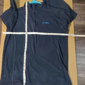Columbia Blue Zip Front Jacket thumbnail 7