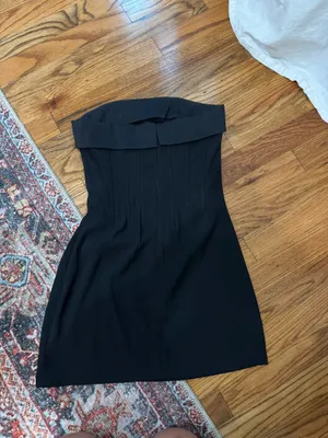 With Jean Corset Mini Dress thumbnail 3