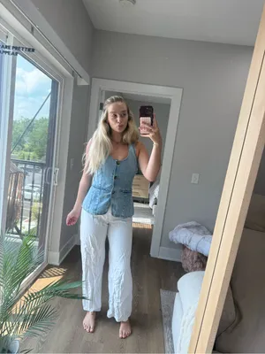 Madewell denim vest top 4 NWT thumbnail 10
