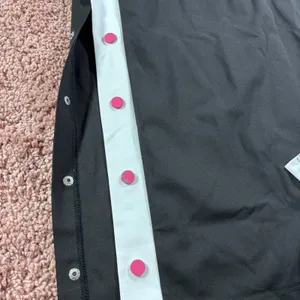 EDIKTED Athletic Side Snap Low Rise Maxi Skirt Size Small Black/Pink/White $58 thumbnail 5
