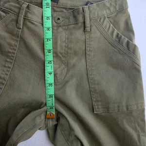 Banana Republic Womens Olive Green Utility Carpenter Pants Slim‎ Straight Size 6 thumbnail 7