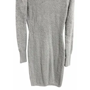 Amanda Uprichard Devin Mini Dress Fog Women's‎ Size Small thumbnail 6