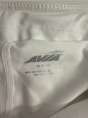 Avia White Pleated Women's Tennis Skort thumbnail 3