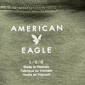 American Eagle Womens Olive Green Short Sleeve Crew Neck T-Shirt Size L thumbnail 5