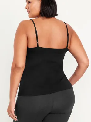 Old Navy Women’s Plus Sz 3X First-Layer Camisole Tank Top Black Jack Square Neck thumbnail 2