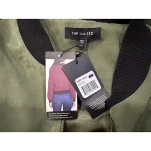 The Limited Green Bomber Jacket Large L thumbnail 6