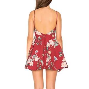 Keepsake The Label Burnt Red‎ Floral Mini Dress thumbnail 3