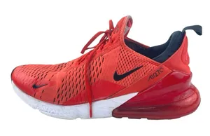 Nike Air Max 270 Habanero Men's Red Lace Up Low Top Athletic Sneakers Shoes 12 thumbnail 1