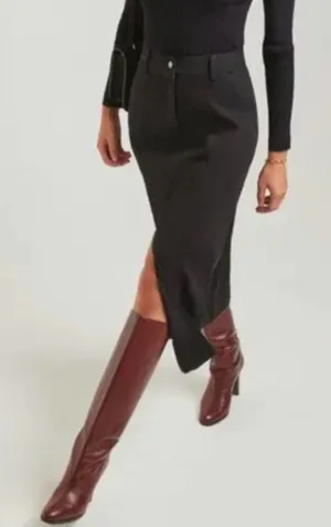 Mara Hoffmann Nikita Organic Cotton Jean Midi Skirt thumbnail 1
