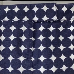 Jcrew Polka Dot Blue and White Cotton Mini Skirt(Size 4) thumbnail 4