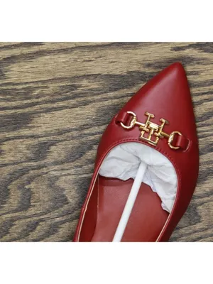NWT Tommy Hilfiger Womens Nanya Block Heel Pumps TWNANYA Red 7.5M thumbnail 13