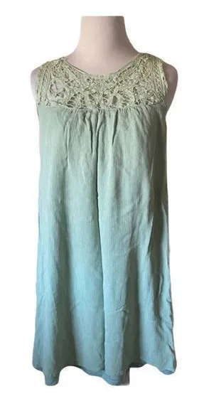 5/$30 🎈 Entro small‎ mint green shift dress thumbnail 1