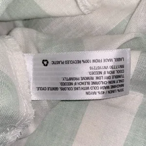 A new day mint striped boho skirt linen blend size xsmall thumbnail 3