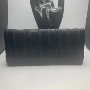 Prada Nappa Gaufre Leather Continental Wallet - Black - Preowned thumbnail 2