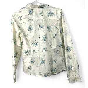 VINTAGE Crazy Horse | XL | Top Button Up Down Shirt Womens Embroidered Cottage thumbnail 4
