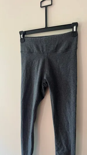 Pact Organic Cotton Heather Gray Leggings Size XS Athletic Casual Basic thumbnail 3