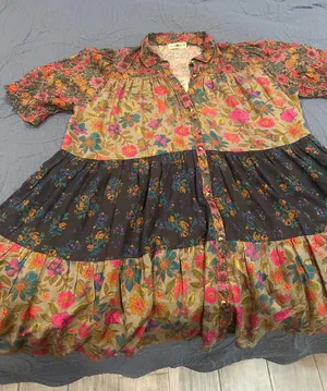 Natural Life Dress Floral Mini thumbnail 1