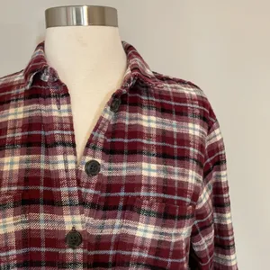 Madewell‎ Flannel Sunday Shirt in Mahaska Plaid thumbnail 4
