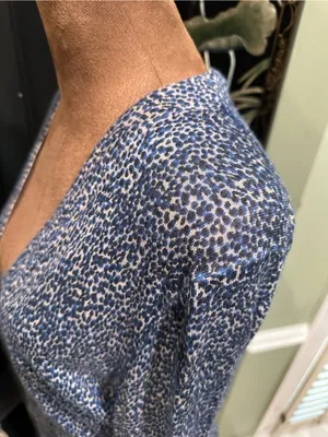 Ann Taylor LOFT Leopard Print Button‑Front Cardigan – Women’s Large thumbnail 5