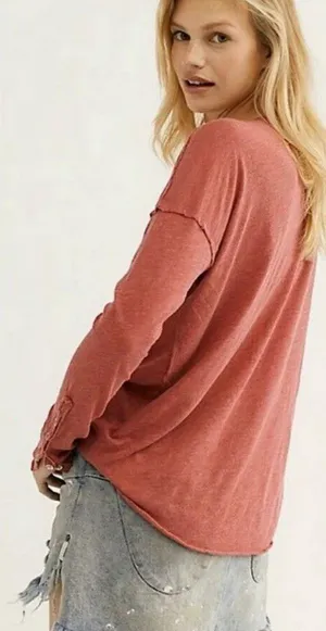 Free People We The Free Sienna Flor De Mayo Long Sleeve Top thumbnail 2