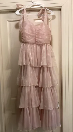Bridesmaid Dress Blush Pink thumbnail 1