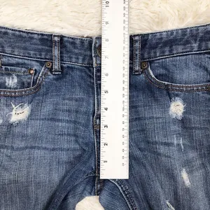Express‎ Stella Skinny Leg Destructed Jeans Size 4 thumbnail 5