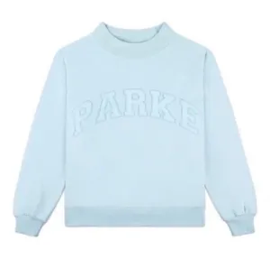 Parke fleece mockneck icy blue thumbnail 1