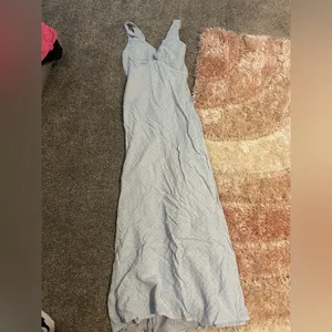 Princess Polly Nellie Anglaise Maxi Dress Blue thumbnail 5