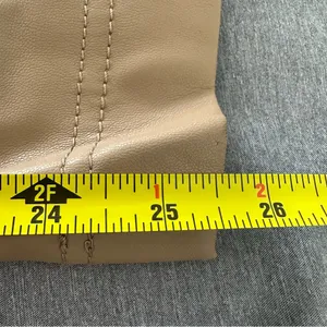 Jonathan Simkhai Women’s Tessa Faux Leather Camel Colored Pants Size 10 thumbnail 9