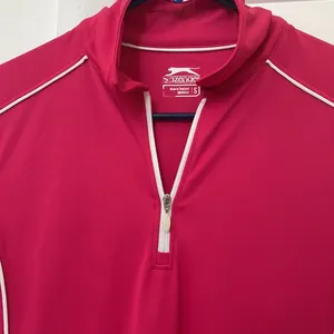 Bright Pink Golf Polo thumbnail 2