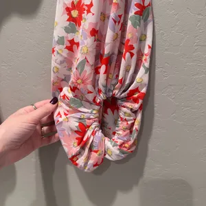 Ruby‎ Sees Pink Floral After School Long Sleeve Crop Top Size US 2 thumbnail 9
