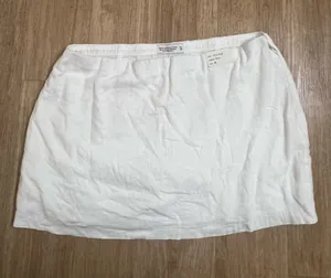 Abercrombie & Fitch White Mini Skirt high Waist thumbnail 1