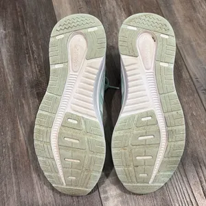 Adidas cloud foam running shoes- mint green size 10 thumbnail 6