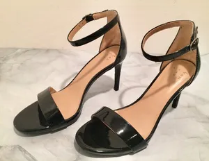 Black Heels, Size 6 1/2 thumbnail 1