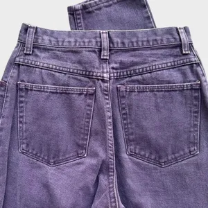 Vintage Wrangler Jeans Purple High Rise Tapered Leg Women's 6 90s Western Rodeo thumbnail 5