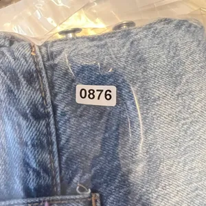 876 | Aeropostale 90s Super High Rise Straight Jeans Distressed Women's Size‎ 8 thumbnail 9